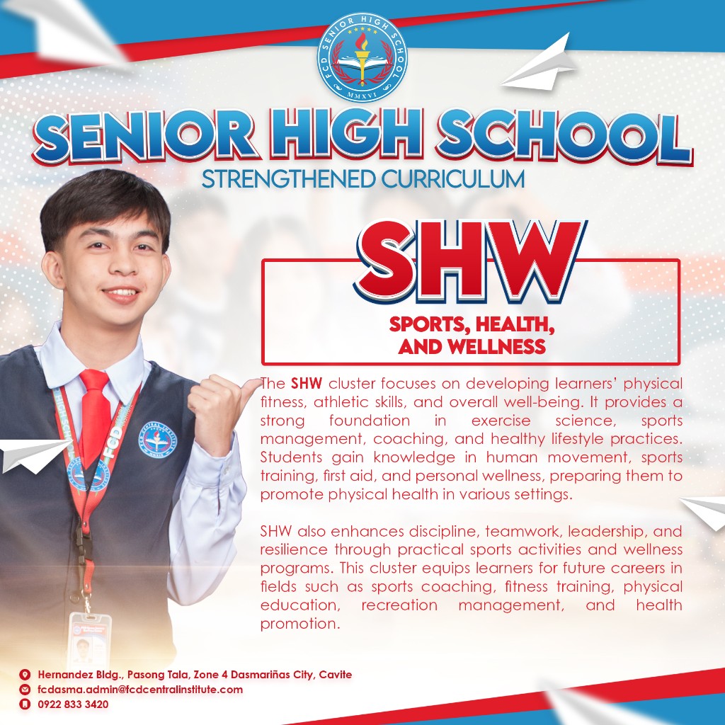 SHW — Sports, Health, and Wellness
