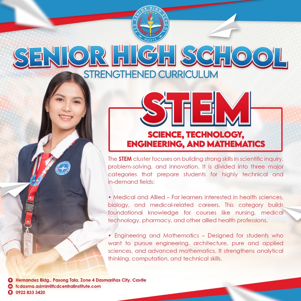 STEM — Science, Technology, Engineering, and Mathematics